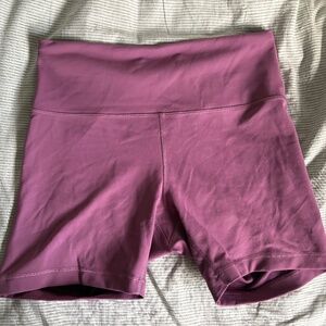 Lululemon Wunder Train 6" Biker Shorts